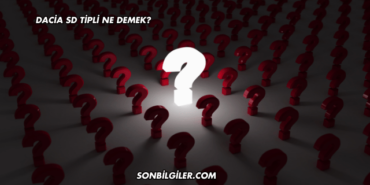 Dacia SD Tipli Ne Demek?