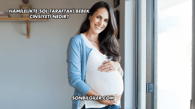 Hamilelikte Sol Taraftaki Bebek Cinsiyeti Nedir?