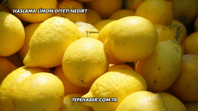 Haşlama Limon Diyeti Nedir?