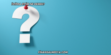 İstifra Ettim Ne Demek?