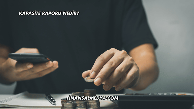 Kapasite Raporu Nedir?