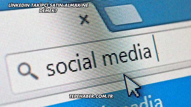 LinkedIn Takipçi Satın Almak Ne Demek?