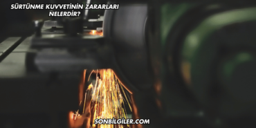 Sürtünme Kuvvetinin Zararları Nelerdir?