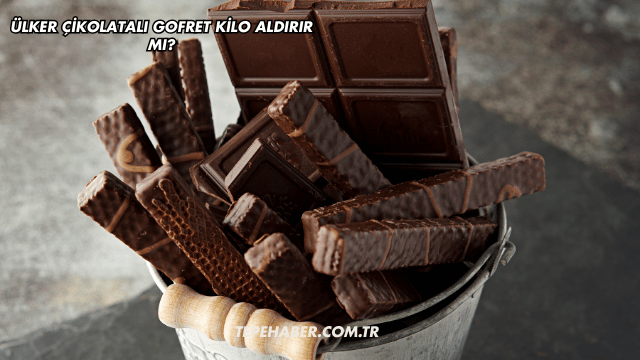 Ülker Çikolatalı Gofret Kilo Aldırır mı?