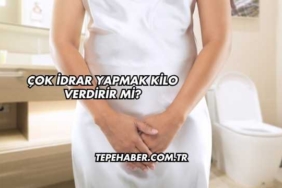 Çok İdrar Yapmak Kilo Verdirir mi?