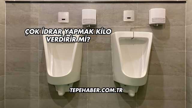 Çok İdrar Yapmak Kilo Verdirir mi?