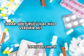 İdrar Söktürücü İlaç Kilo Verdirir mi?