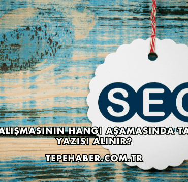SEO Çalışmasının Hangi Aşamasında Tanıtım Yazısı Alınır?