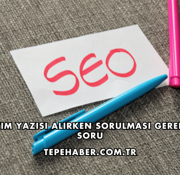 Tanıtım Yazısı Alırken Sorulması Gereken 6 Soru