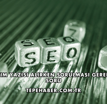 Tanıtım Yazısı Alırken Sorulması Gereken 7 Soru